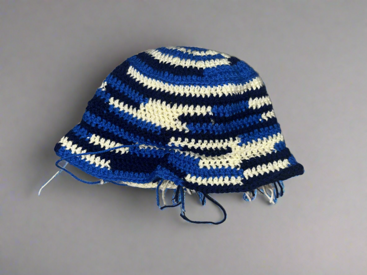 Blue, Navy, Cream