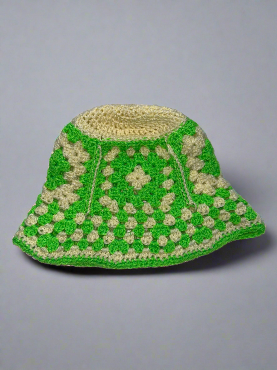 Granny Square bucket