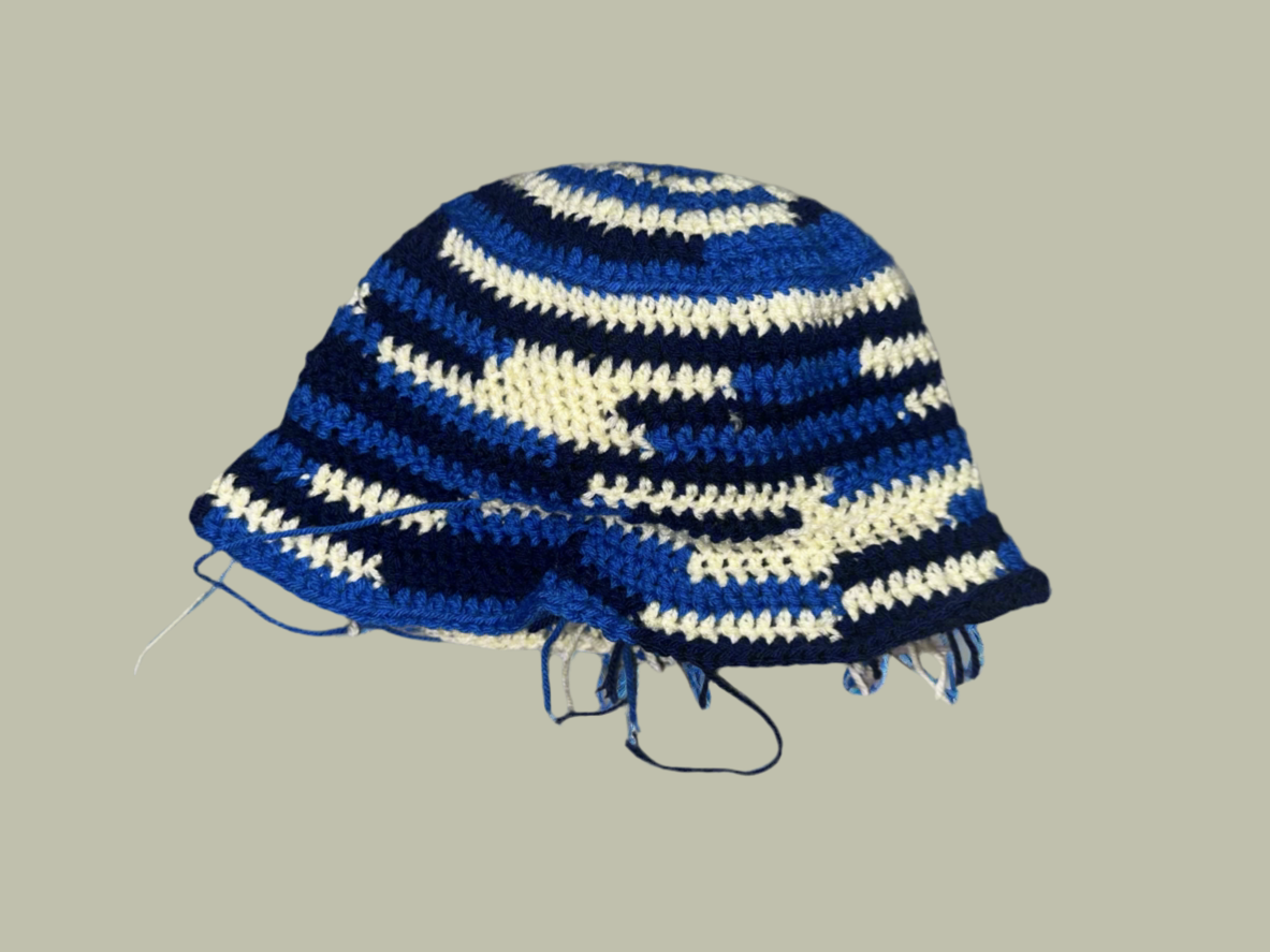 Blue, Navy, Cream